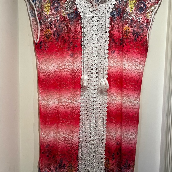 Barthelemy Rose Beach Caftan. Medium Size. - Picture 2 of 7